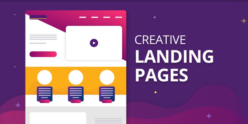 responsive landing page for content campaign