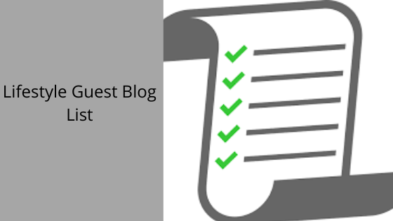 lifestyle blogs that accept guest posts