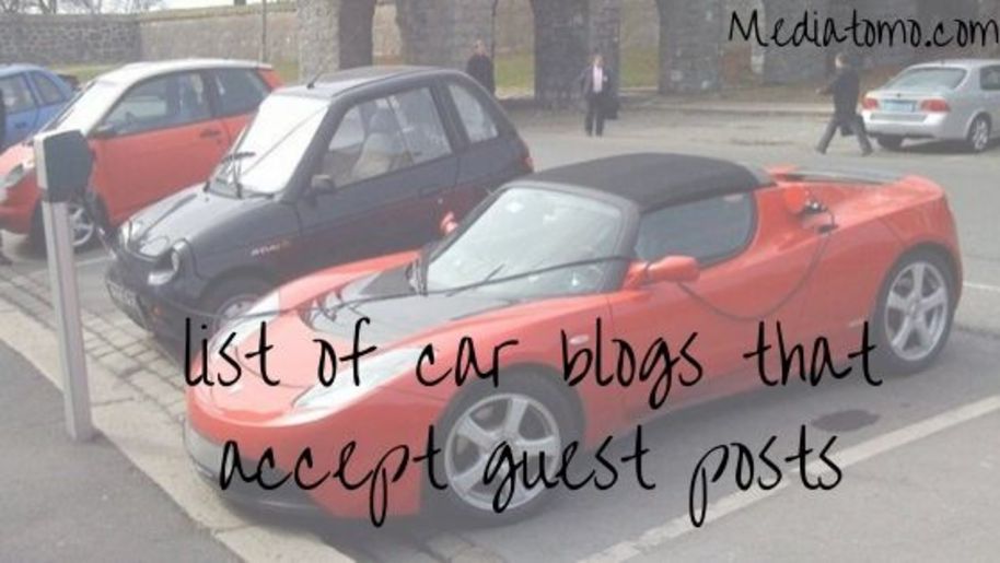 Auto Blogs that accept guest posts